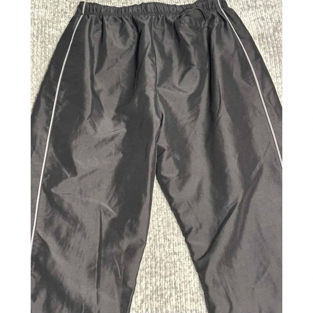 Vintage Reebok Cotton Lined Windbreaker Ankle Zipp Jogger Track Pants Men's L